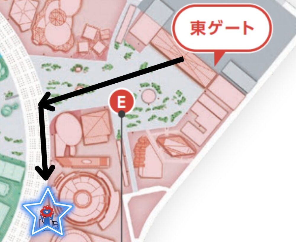 みゃくみゃくぬいぐるみクジ場所